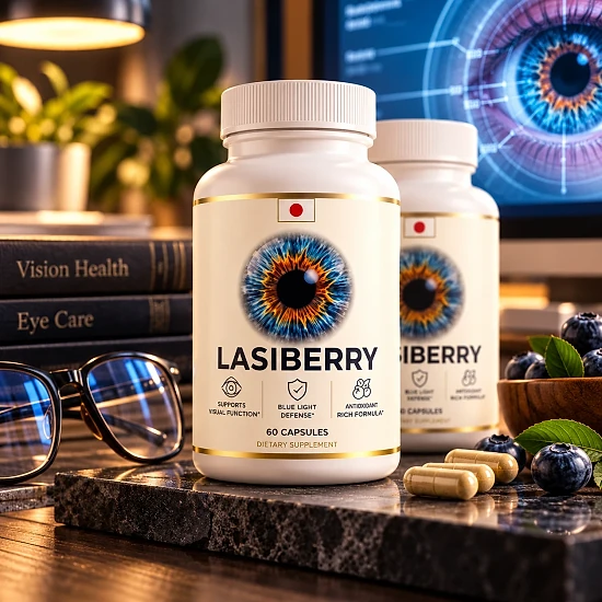 Lasiberry eye health capsules bottles